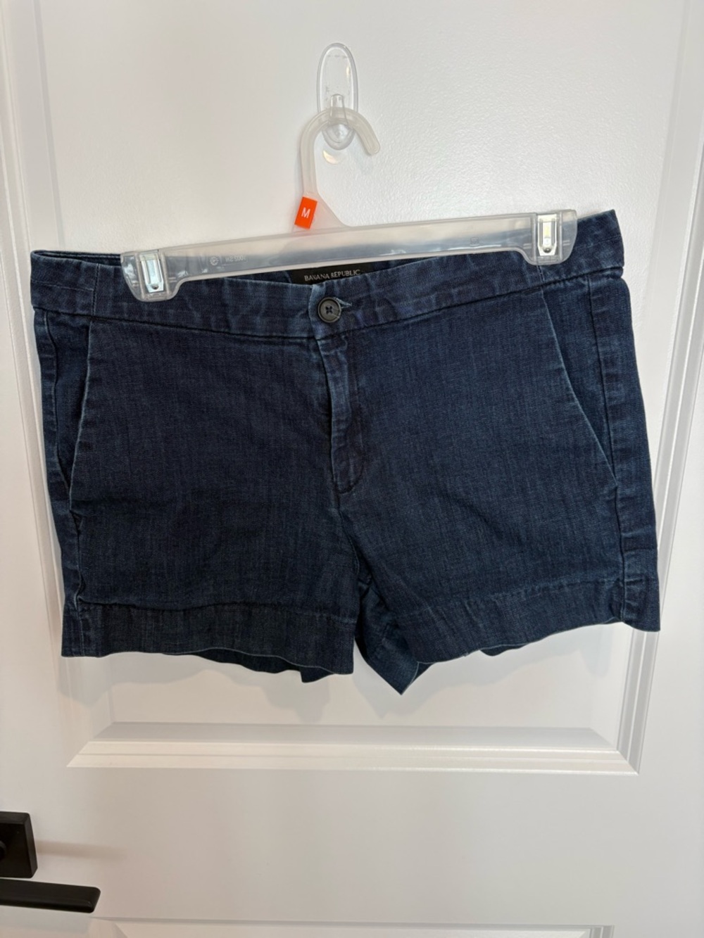 Banana Republic Dark Indigo Women's Denim-Look Shorts
